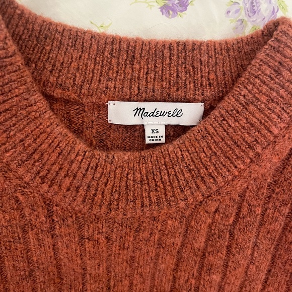 NWOT Madewell Readfield Pullover sweater - Picture 2 of 4